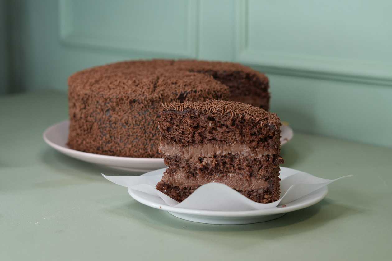 Slice of Cake - Belgian Brigadeiro