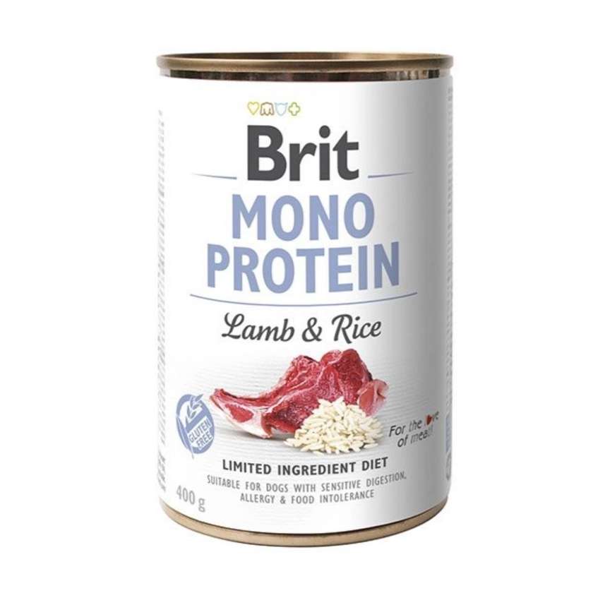 Brit Mono Protein Lamb With Rice 400g