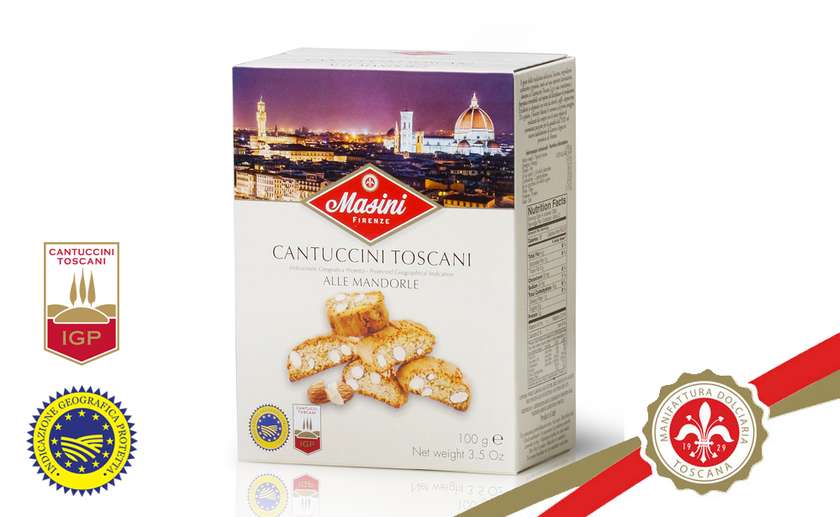 CANTUCCINI TOSCANI ALLE MANDORLE 100G