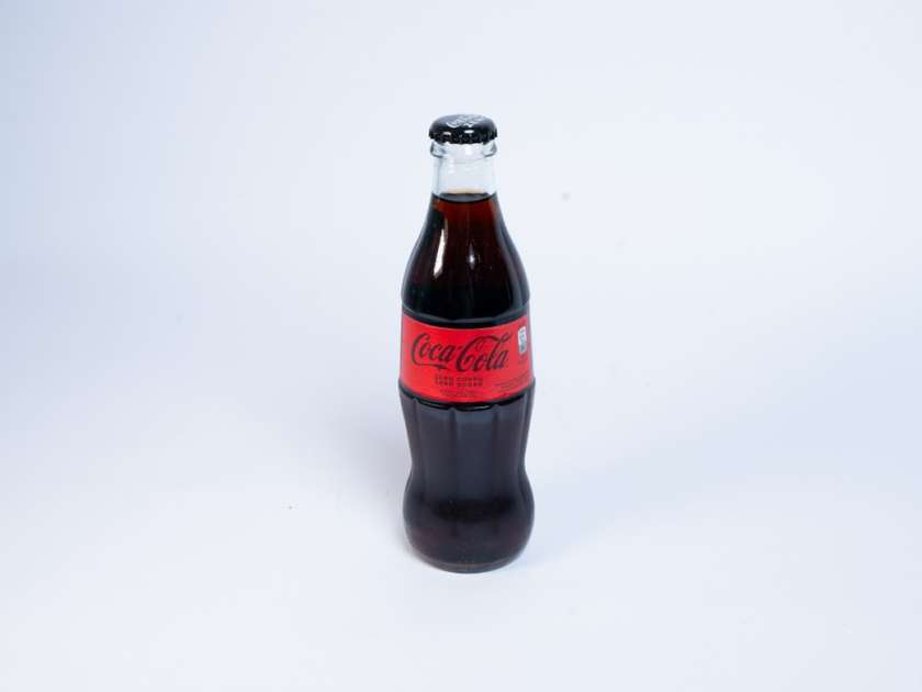 coca-cola sklo zero