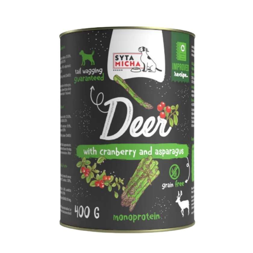 Syta Micha Deer With Cranberry And Asparagus 400g