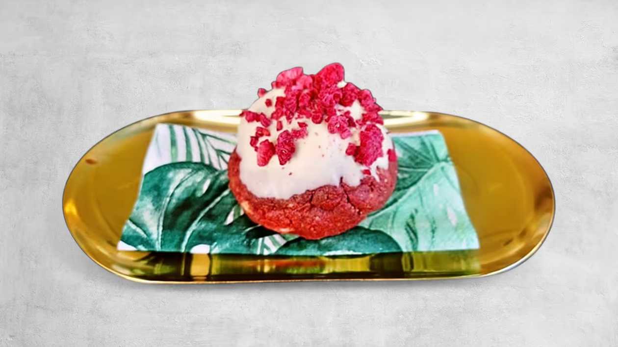 Cookies Red Velvet s Bielou Čokoládou