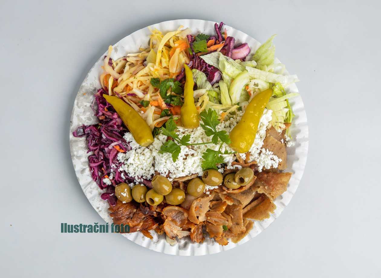 Velký Azad talíř s chlebem