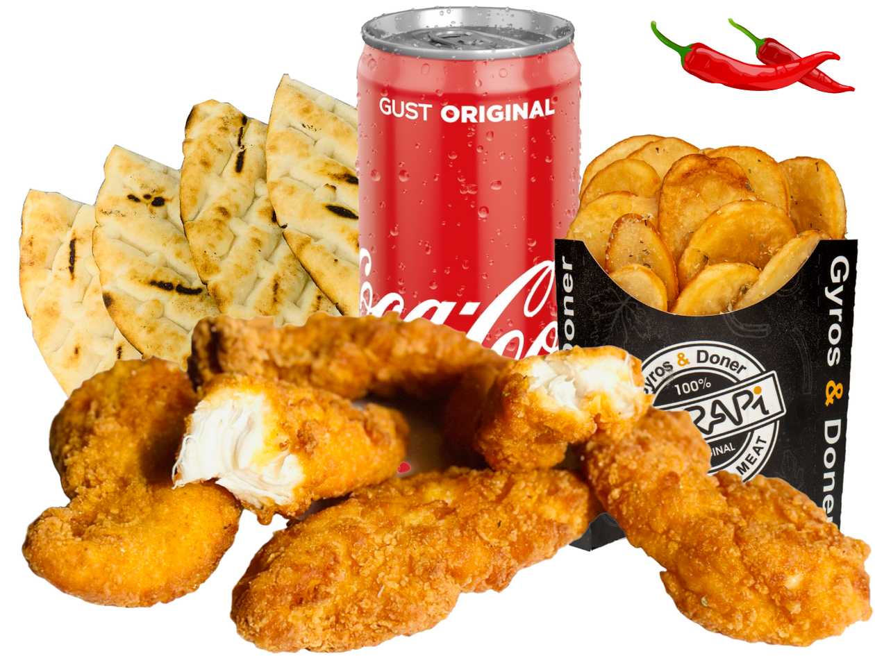 Meniu Crispy Tenders Picant