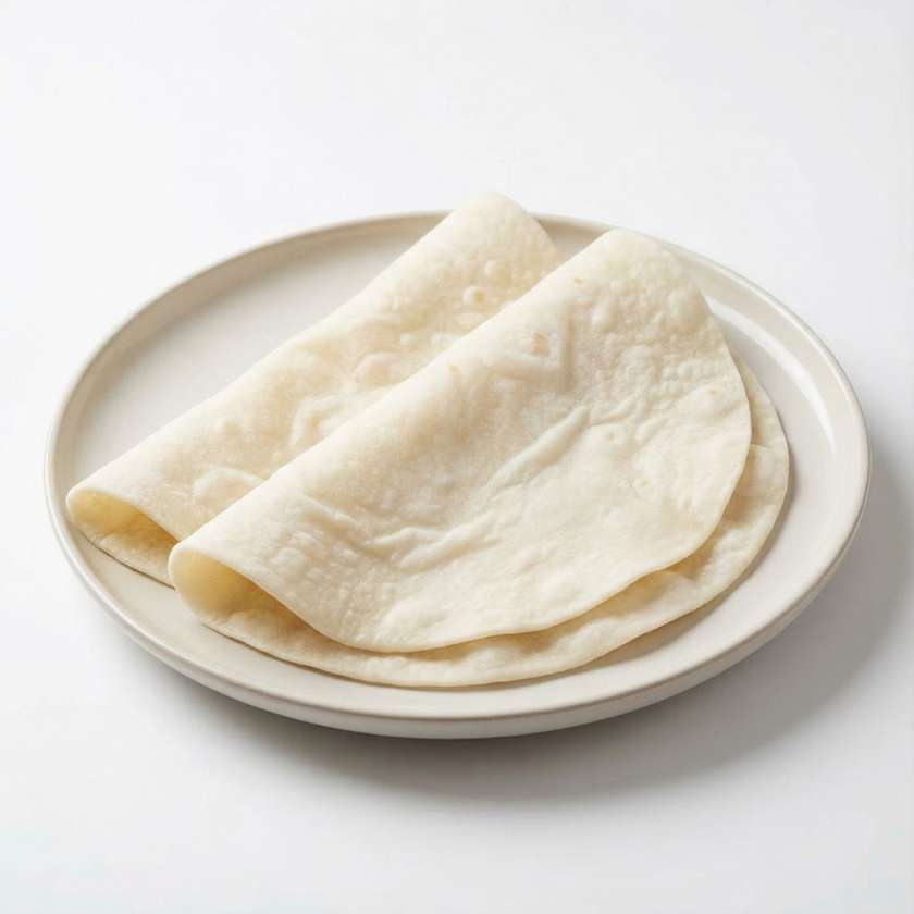 2 chapati plain
