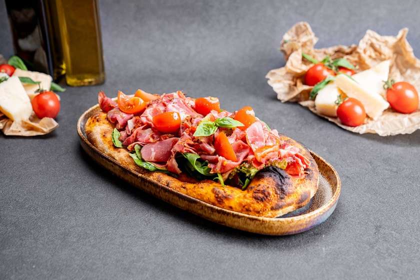 Pizzetti with Euphoria Smoked Beef Neck