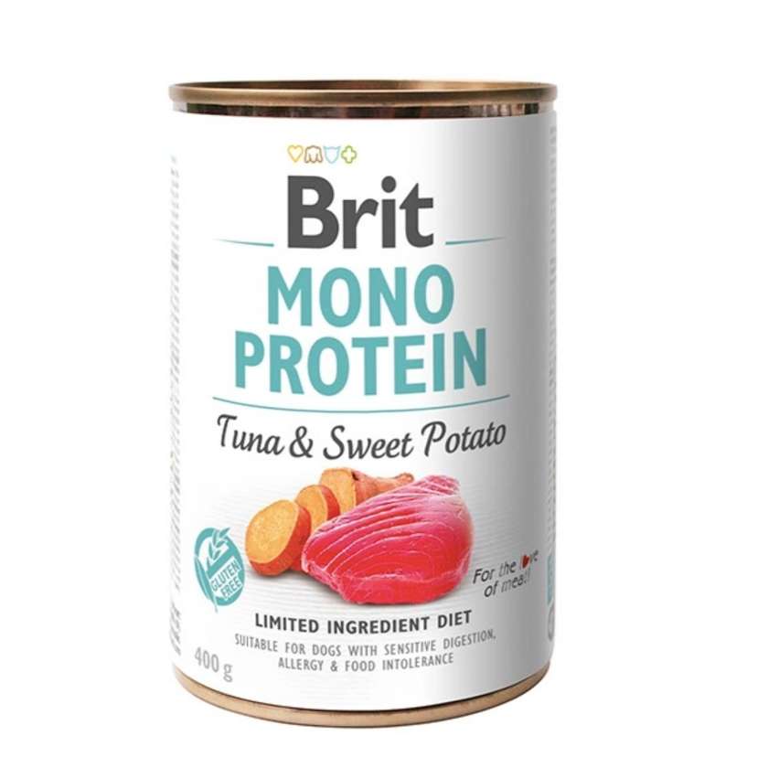 Brit Mono Protein Tuna With Sweet Potatoes 400g
