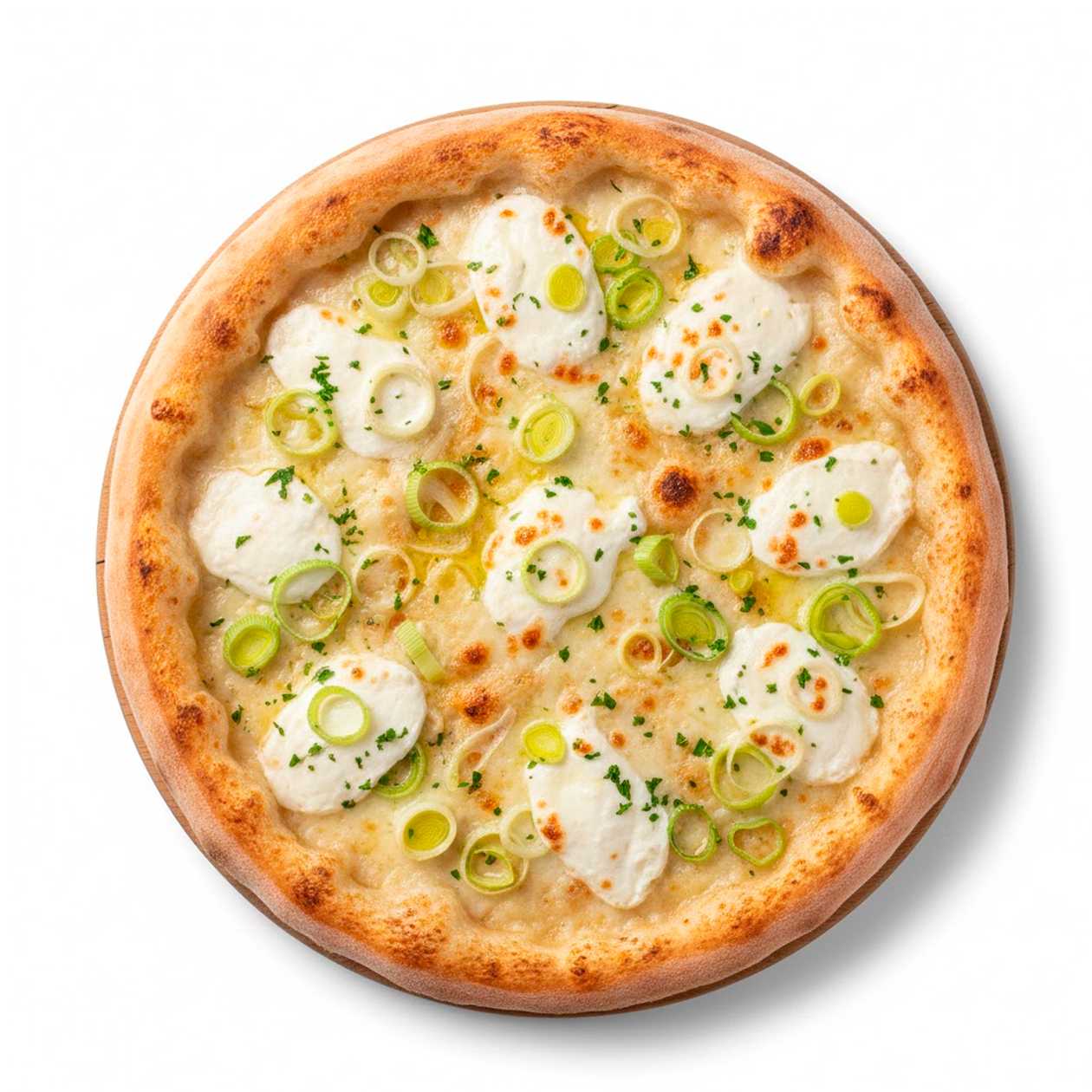 Porro & Scamorza Pizza