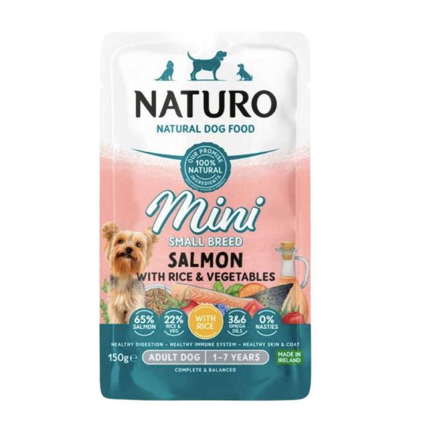 Naturo - Mini - Salmon 150g