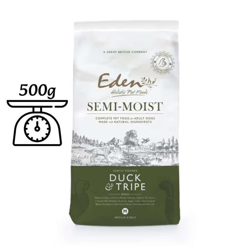 Eden Duck And Tripe - Semi-Moist Food With Duck And Tripe 500g