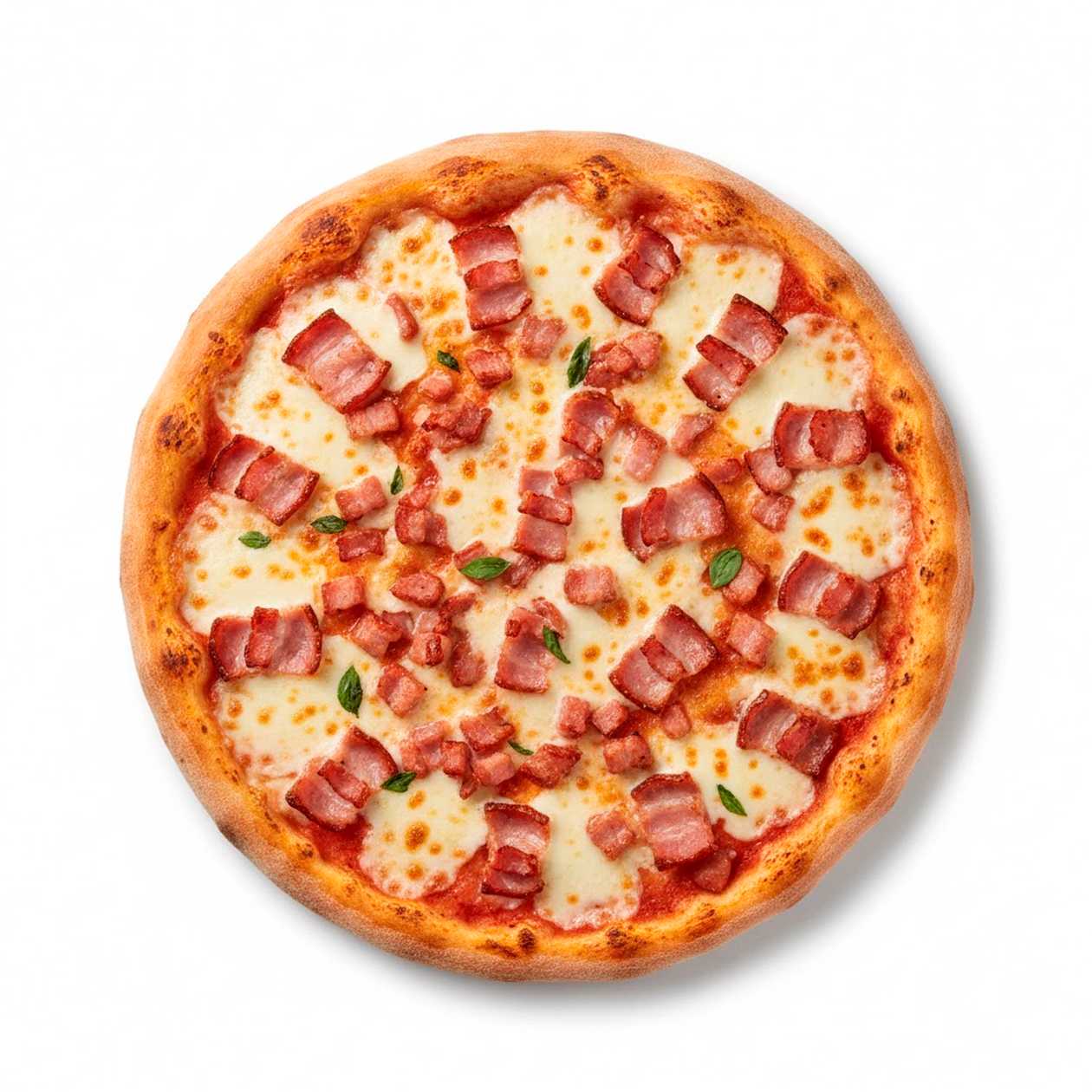 Cheese & Pancetta Pizza