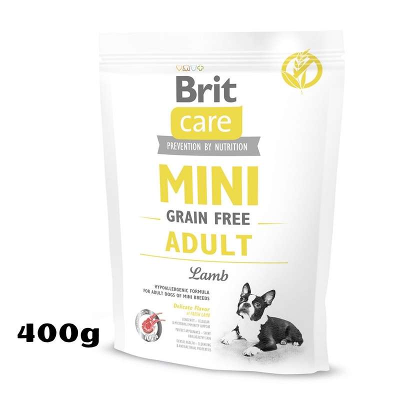 Brit Care Mini Grain Free Dog Adult - Lamb 400g