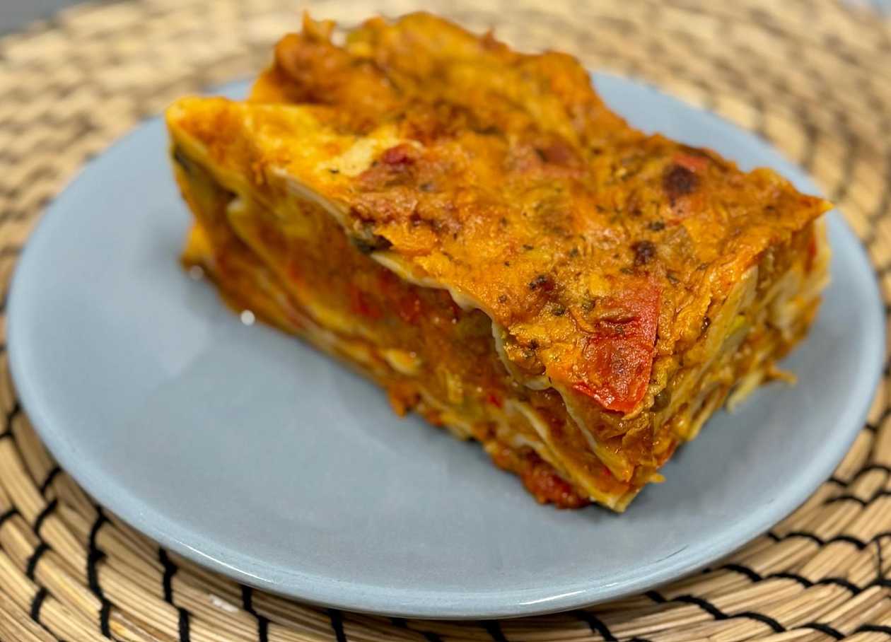 Lasagna VEGANA cu legume