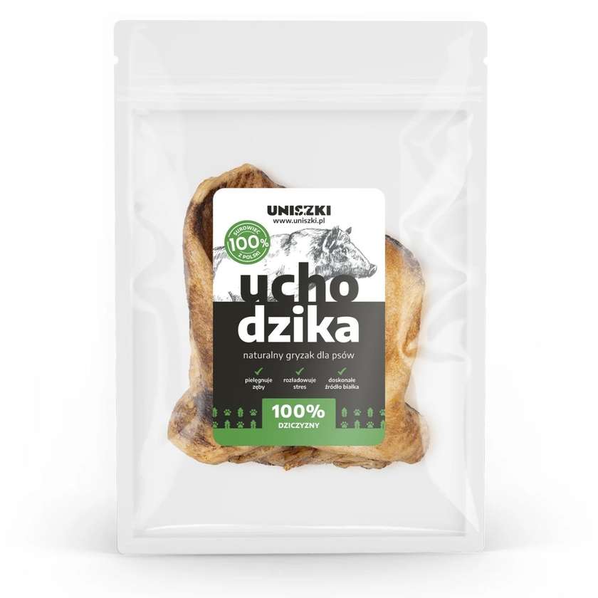 Wild Boar Ear Uniszki - 1 Pc