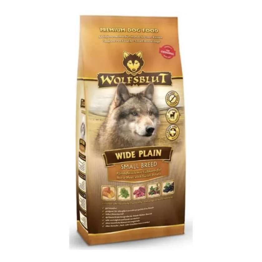 Wolfsblut Dog Wide Plain Small - Horse Meat And Sweet Potatoes 2kg
