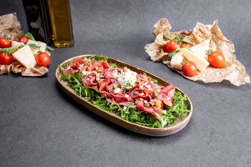 Carpaccio With Euphoria Beef Pastrami