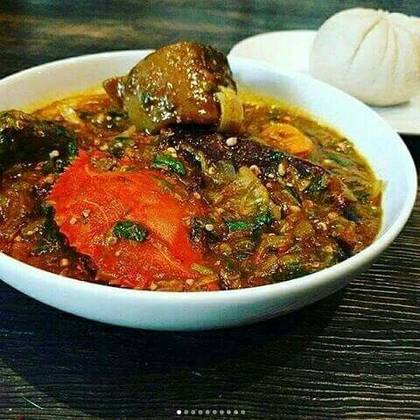 Banku with Okro Soup