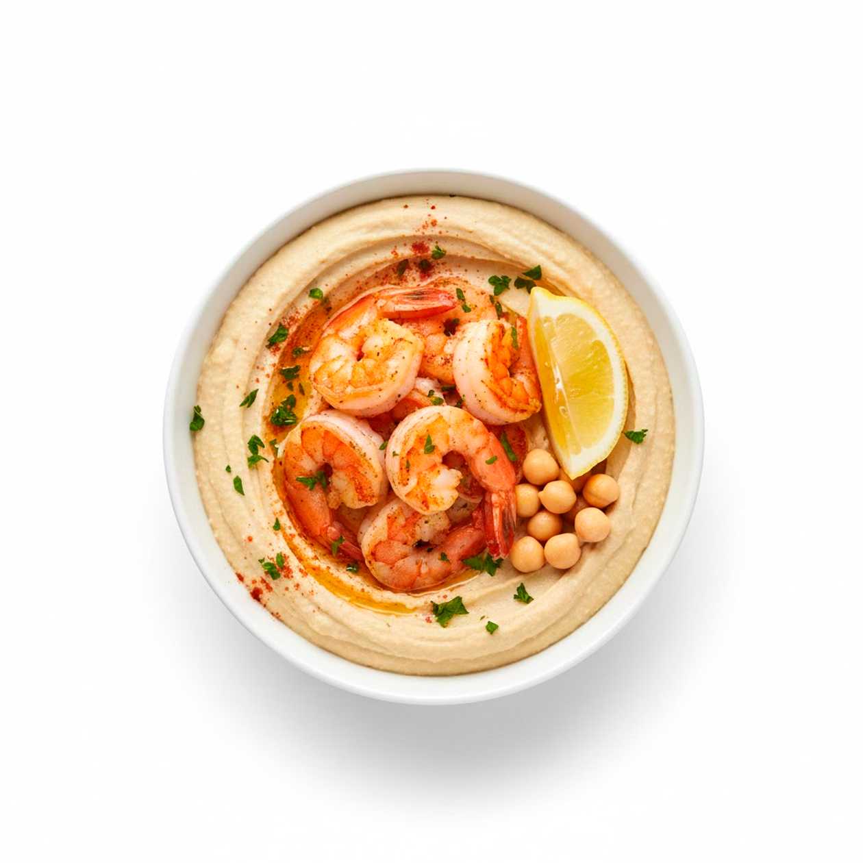 Shrimp hummus