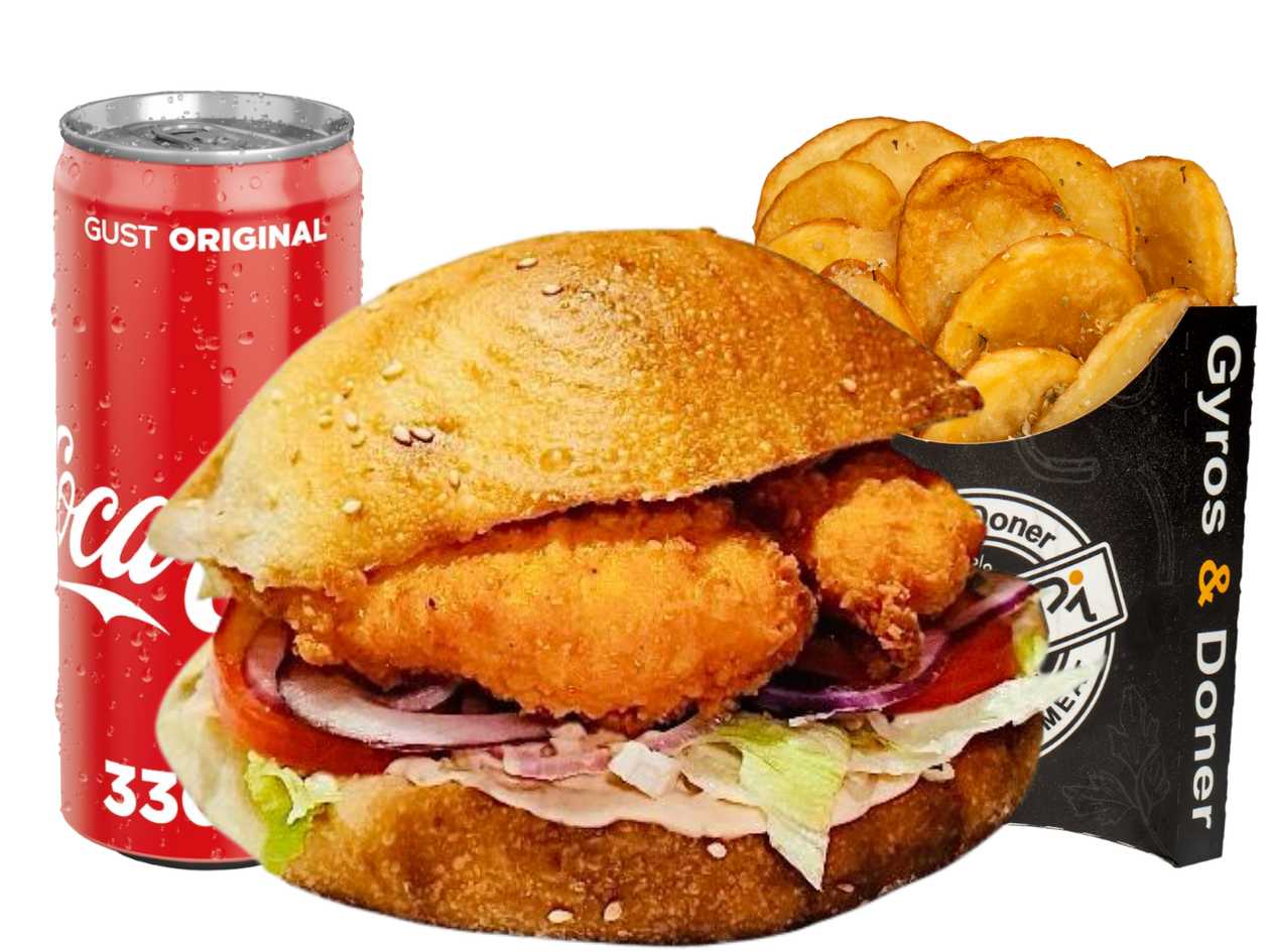 Meniu Crispy Doner Nepicant