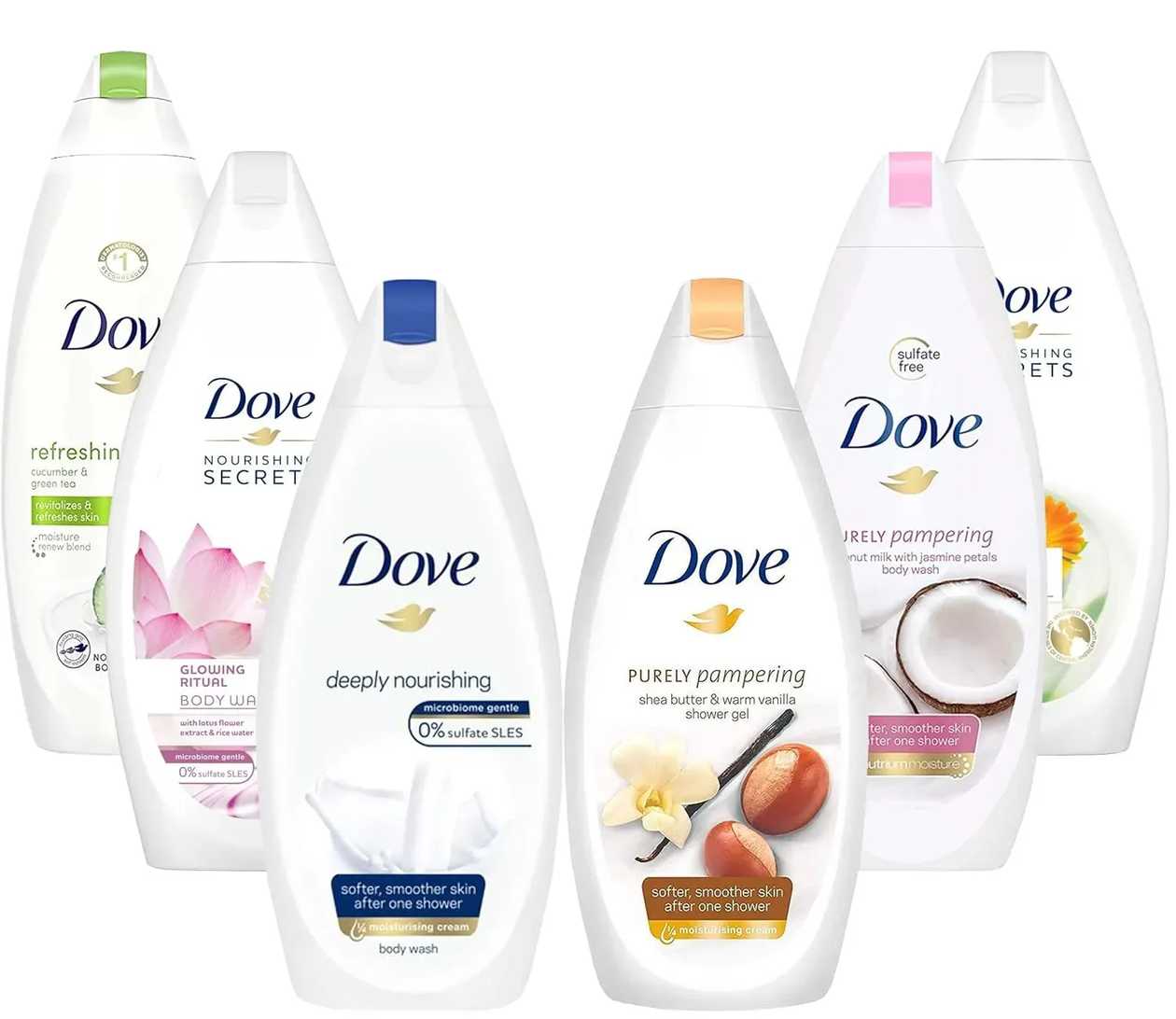 Dove Body Wash 750ml (Varieties)