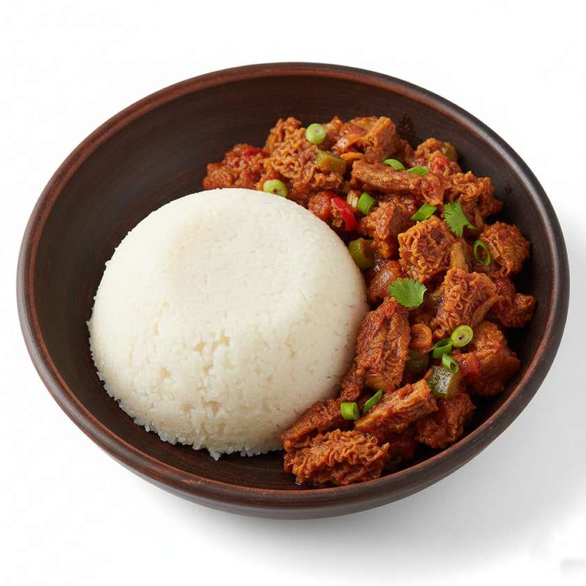 Ugali Matumbo Wet Fry