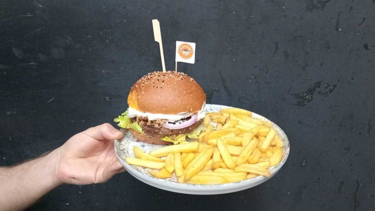 Truffle Shuffle Beef Burger