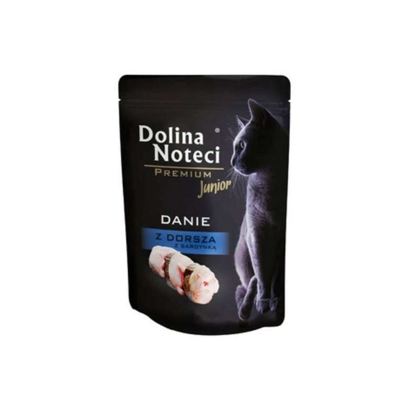 Dolina Noteci Premium Junior Cod Dish With Sardine 85 G