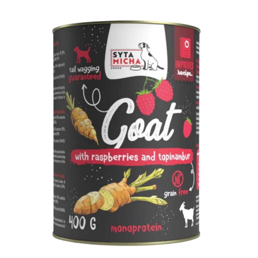 Syta Micha Goat With Raspberries And Jerusalem Artichoke 400g