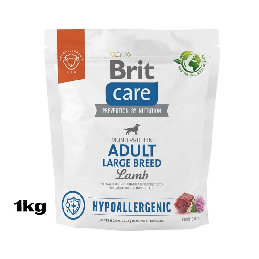 Brit Care Dog Hypoallergenic Adult Large Breed - Lamb 1kg
