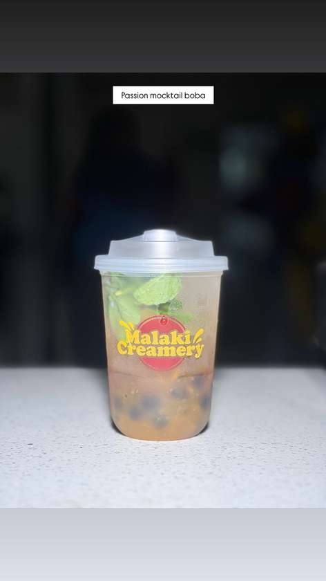 Passion Mocktail Boba