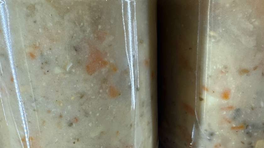 Rustic Sour Rye Soup with Sausage and Egg 900ml