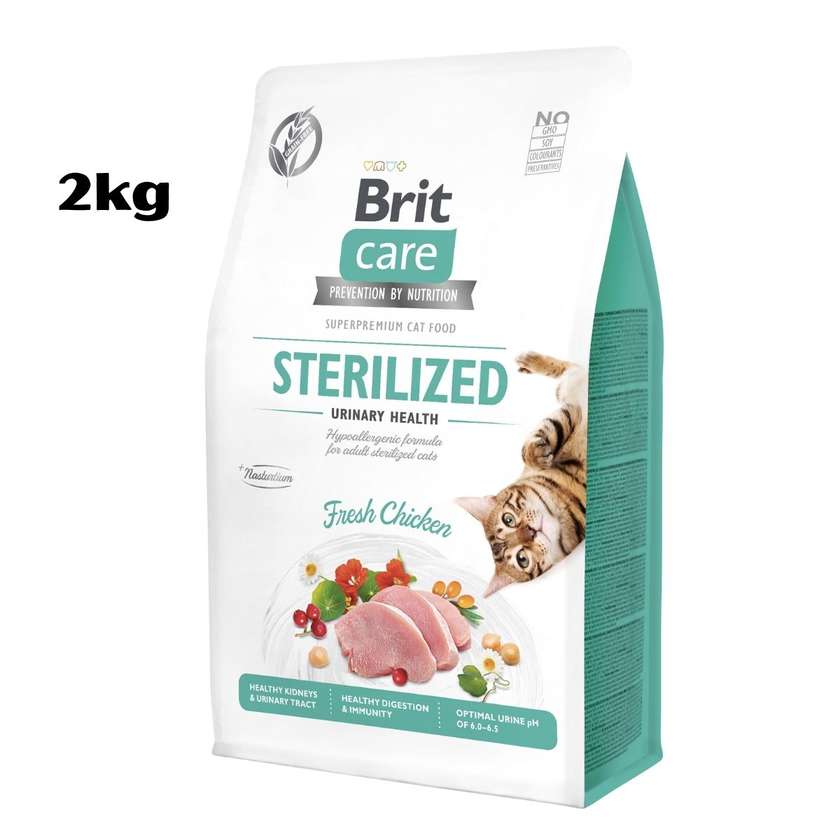 Brit Care Cat Adult Sterilized Urinary Health - Chicken 2 Kg