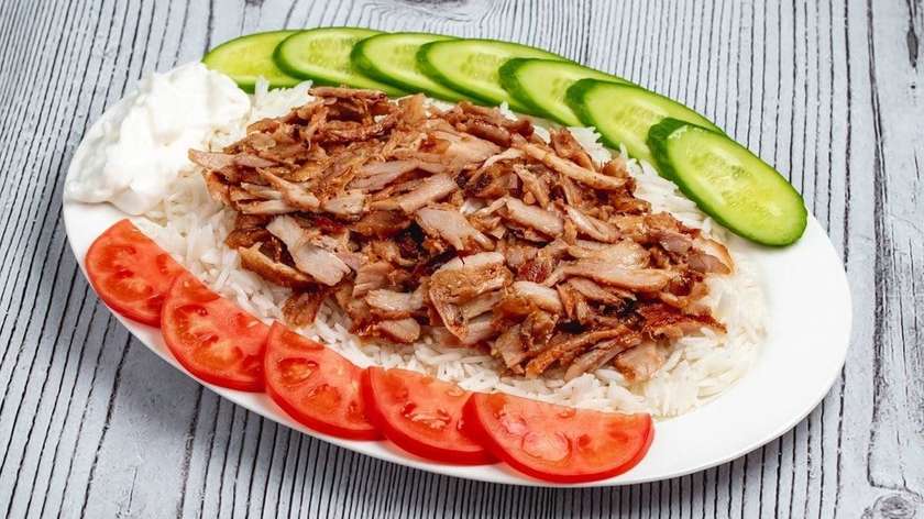 Plov with Chicken Doner