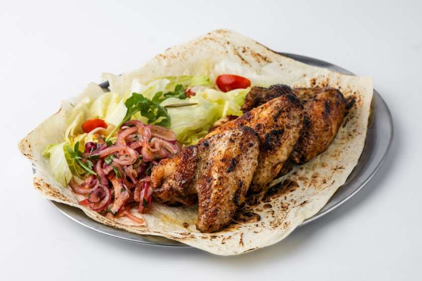 Skrzydełka z kurczaka z grilla