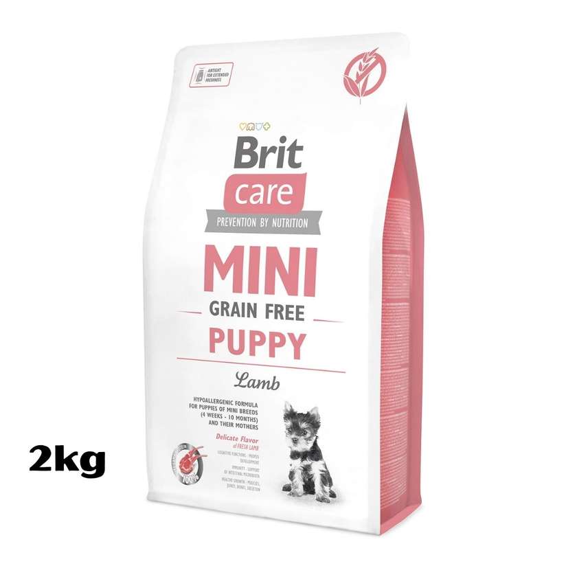 Brit Care Mini Grain Free Dog Puppy - Lamb 2kg