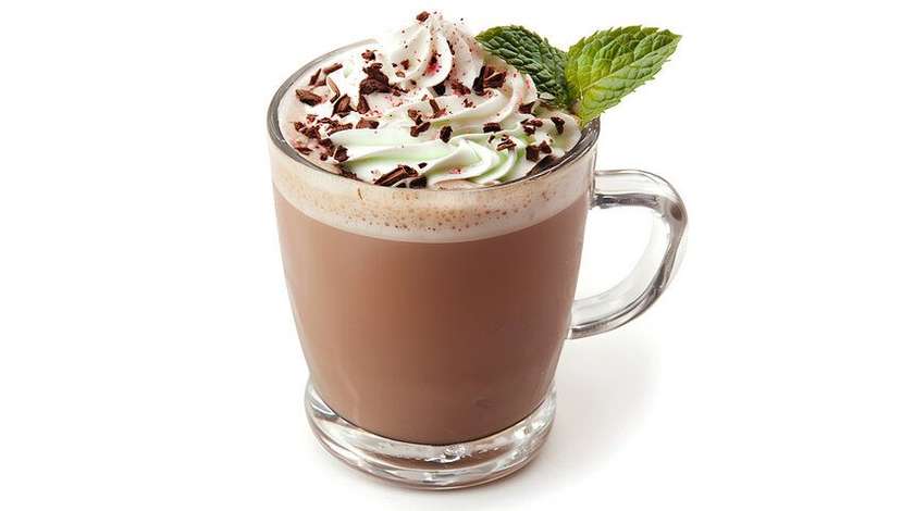 Chocolate Mint Latte