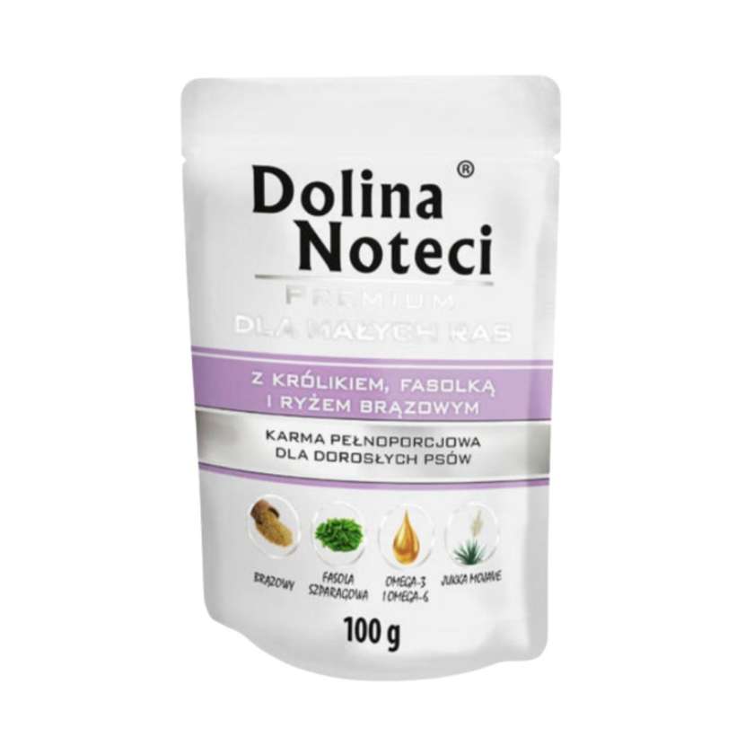 Dolina Noteci Premium For Small Breeds With Rabbit, Beans And Brown Rice 100g