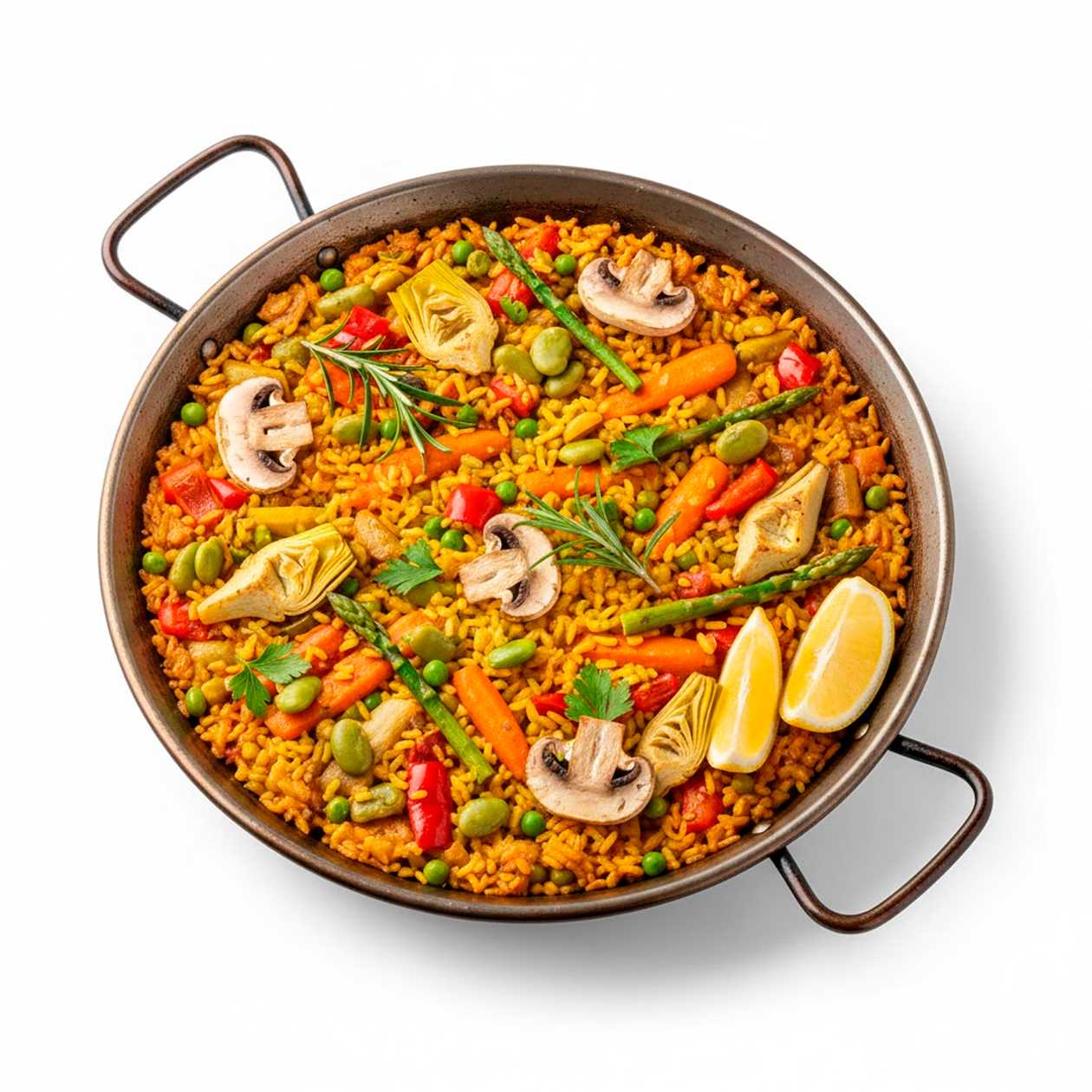 Vegetarian paella