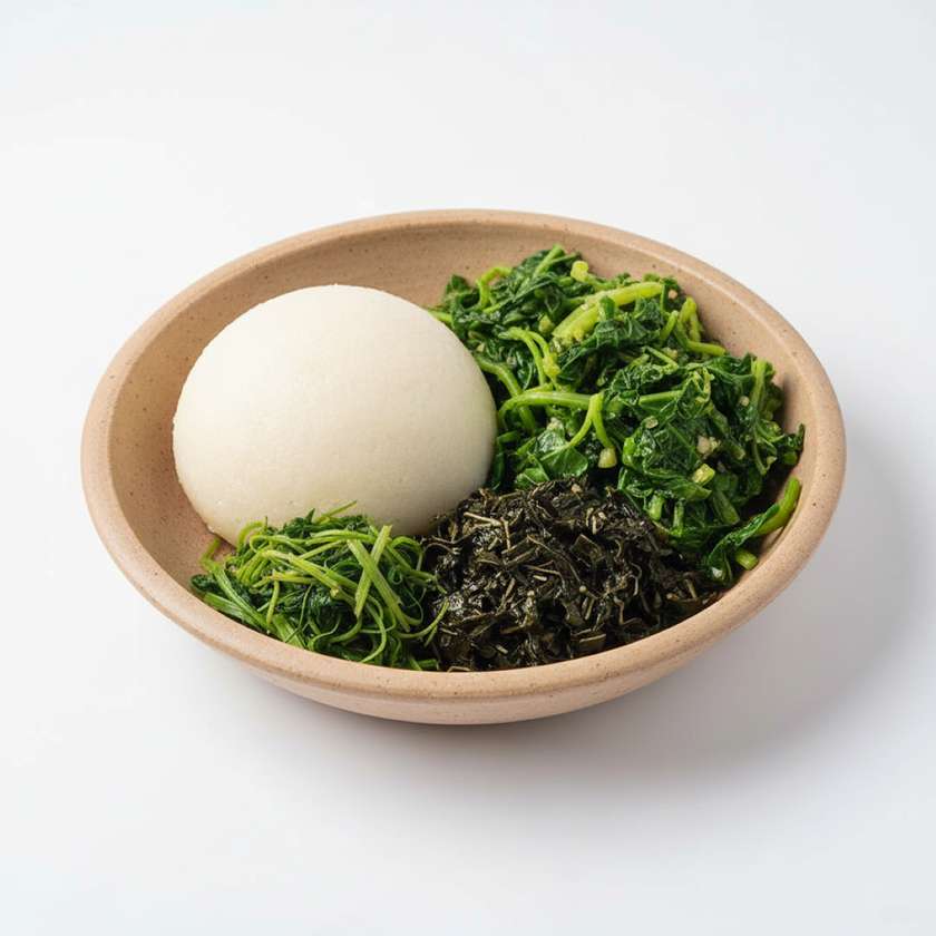 ugali traditional vegetables