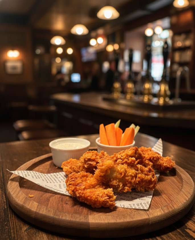 Chicken Strips “Cheese Crunch”