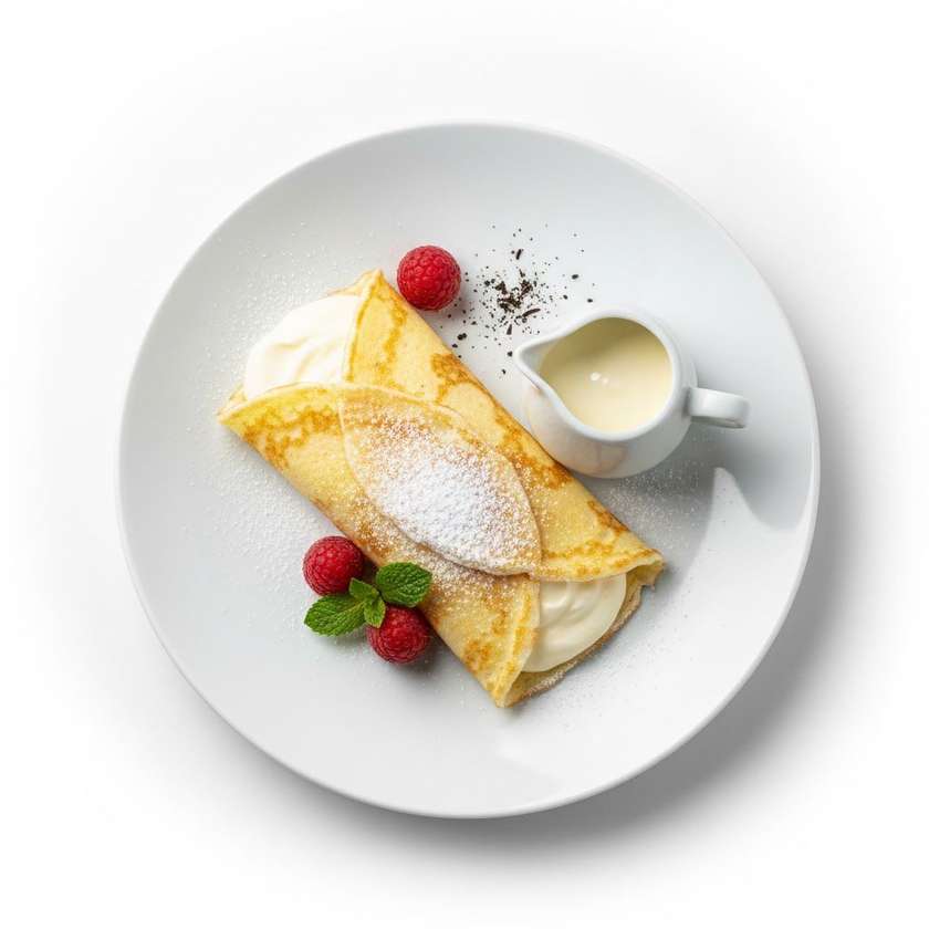 Palacinka s vanilkovým krémom