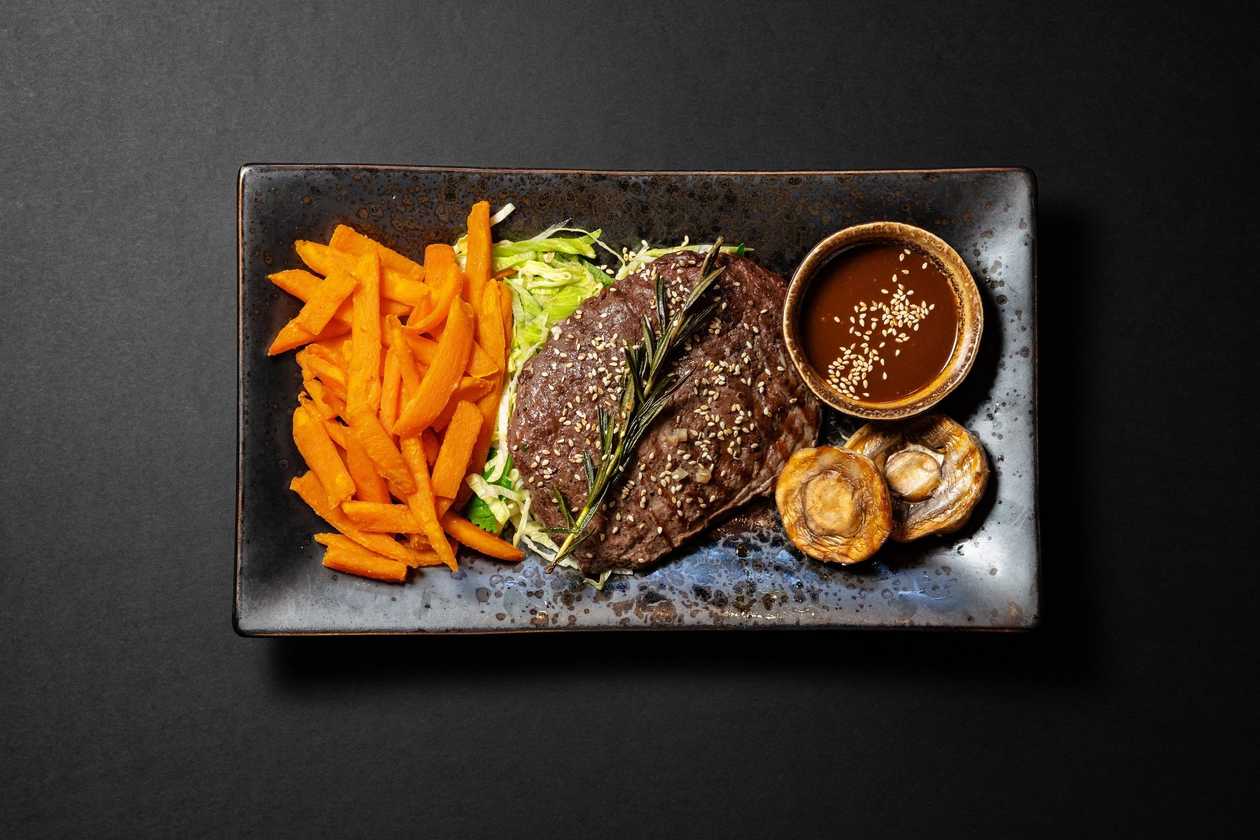 Asian Glazed Beef Steak