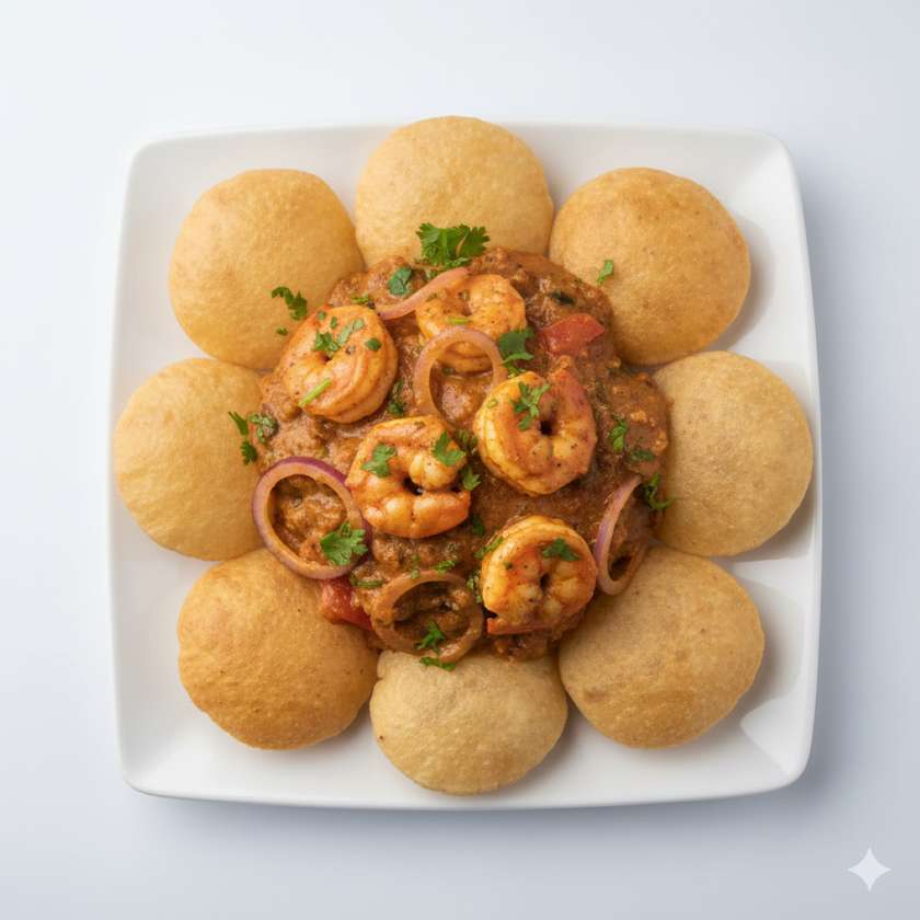 Prawn Puri
