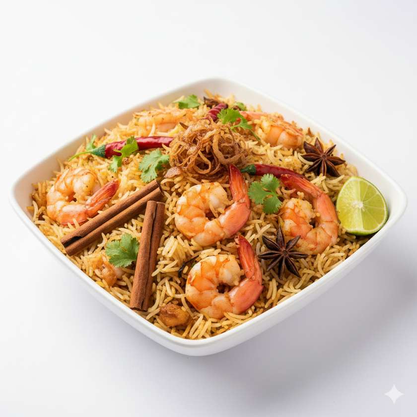Prawn Biryani
