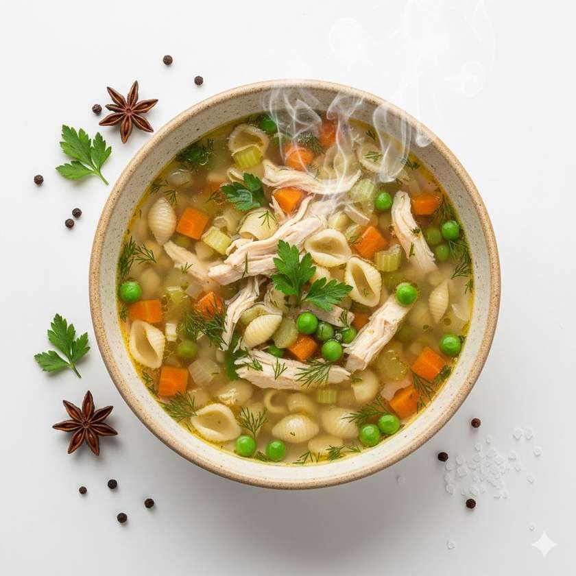 Polievka 2: Domáci slepačí vývar