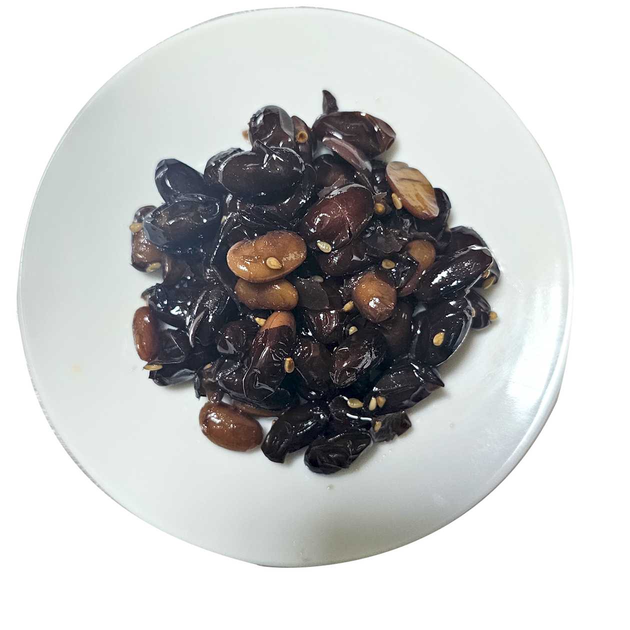Kongjaban (soy-braised black beans)