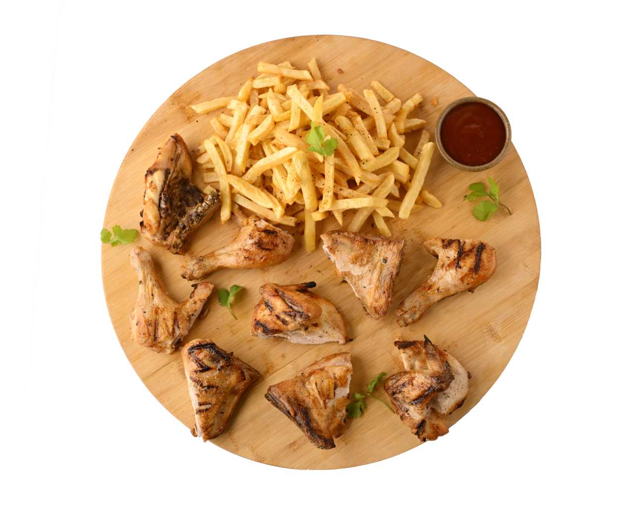 9 Pieces Kuku with Chipo