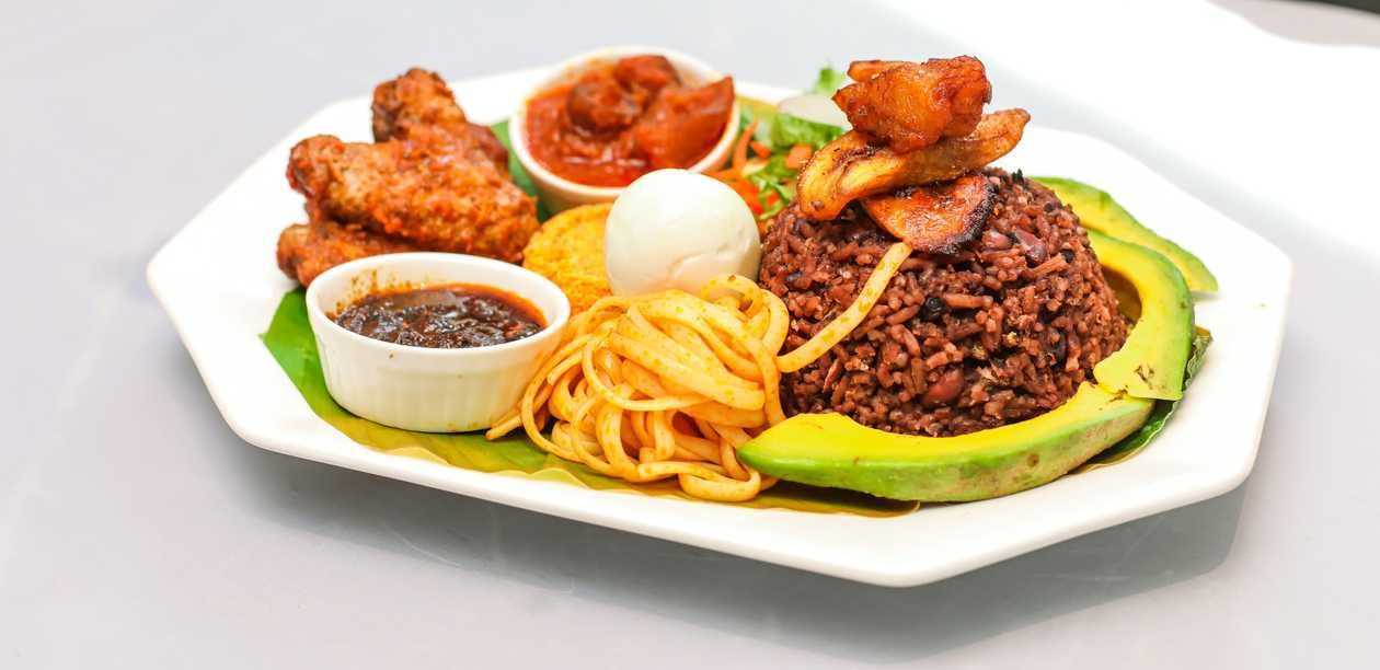 Waakye Fully loaded
