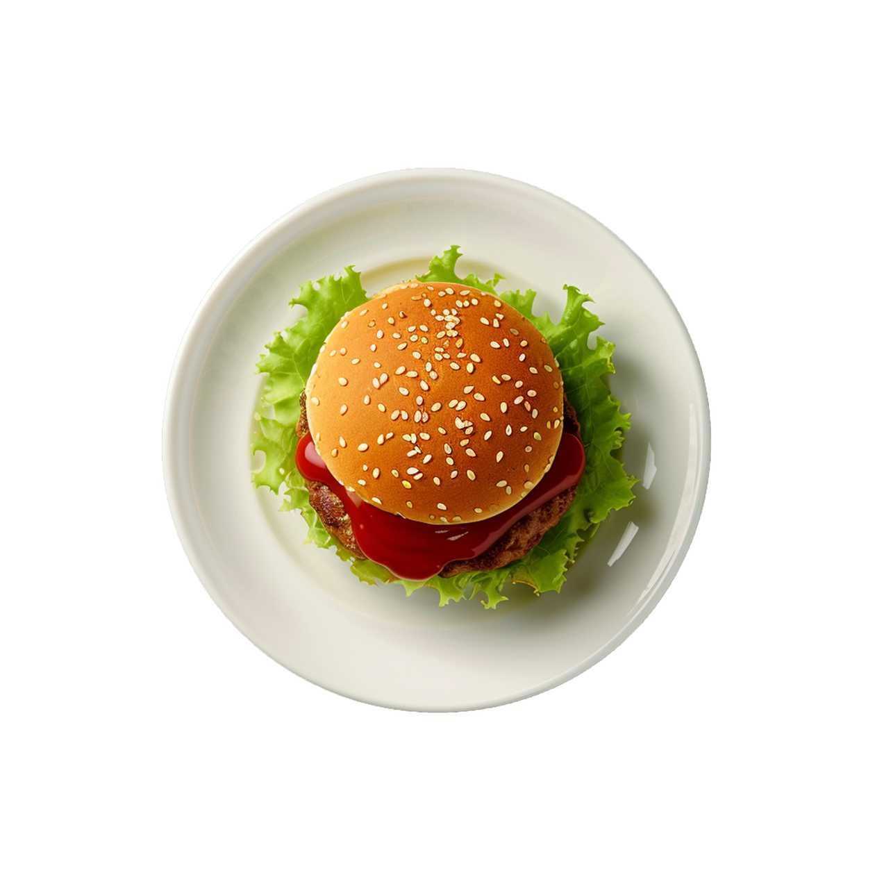 Burger (Beef) ONLY & FREE COKE