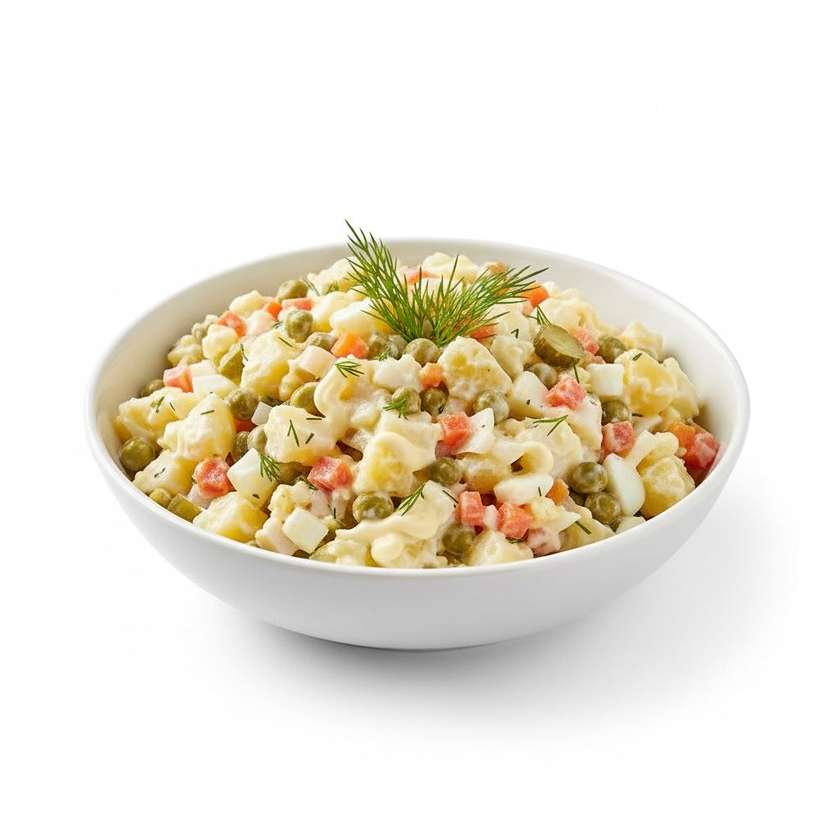 Potato salad with mayonaise